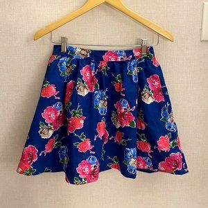 NWOT Kate Spade Beautiful Floral Skirt w/ pockets